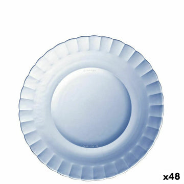Flacher Teller Duralex Picardie Blau Ø 23 cm (48 Stück)