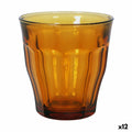 Gläserset Duralex Picardie Bernstein 6 Stücke 250 ml (12 Stück)
