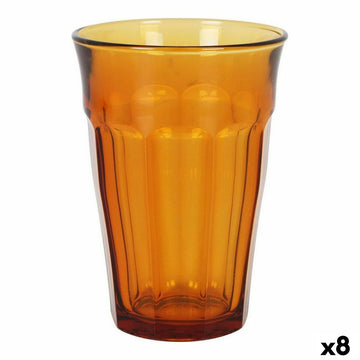 Gläserset Duralex Picardie Bernstein 4 Stücke 360 ml (8 Stück)