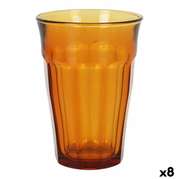 Gläserset Duralex Picardie Bernstein 4 Stücke 360 ml (8 Stück)