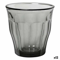 Gläserset Duralex Picardie Grau 4 Stücke 310 ml (12 Stück)