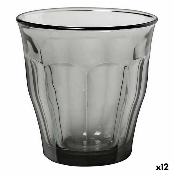 Gläserset Duralex Picardie Grau 4 Stücke 310 ml (12 Stück)