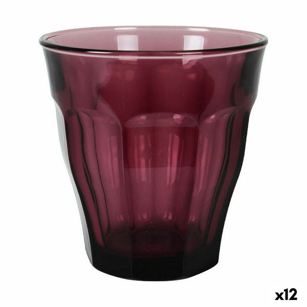 Gläserset Duralex Picardie Lila 4 Stücke 250 ml (12 Stück)