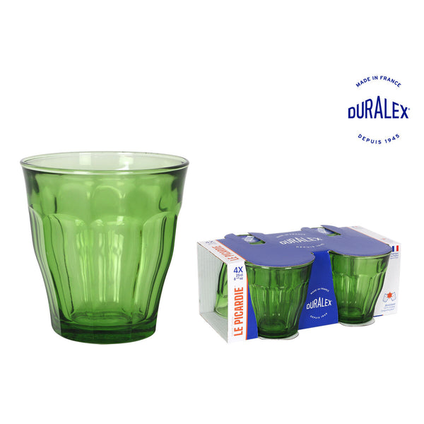 Gläserset Duralex EK SP grün 250 ml (Restauriert A)