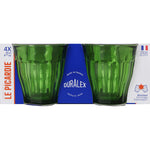 Gläserset Duralex EK SP grün 250 ml (Restauriert A)