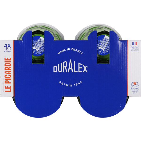 Gläserset Duralex EK SP grün 250 ml (Restauriert A)