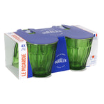 Gläserset Duralex EK SP grün 250 ml (Restauriert A)