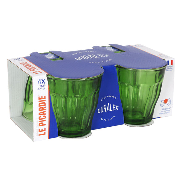 Gläserset Duralex EK SP grün 250 ml (Restauriert A)