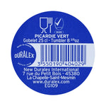 Gläserset Duralex EK SP grün 250 ml (Restauriert A)