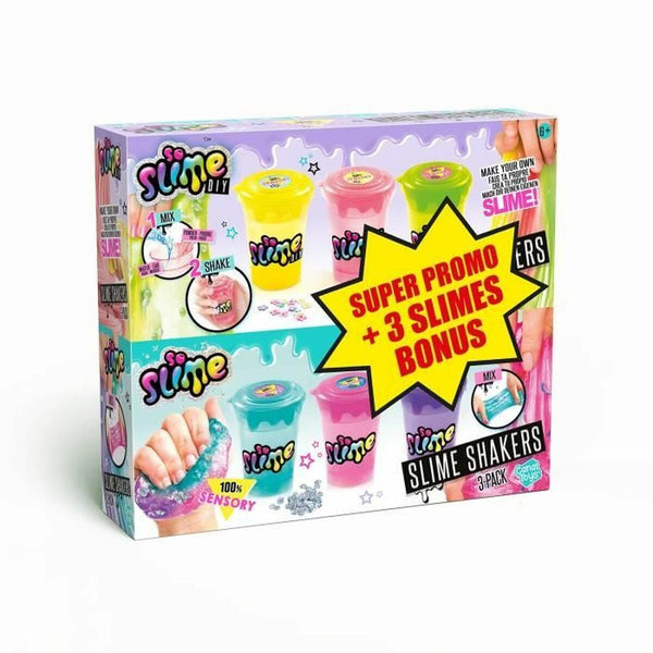 Knetspiel Canal Toys Agitadores de slime 3 + 3 extra