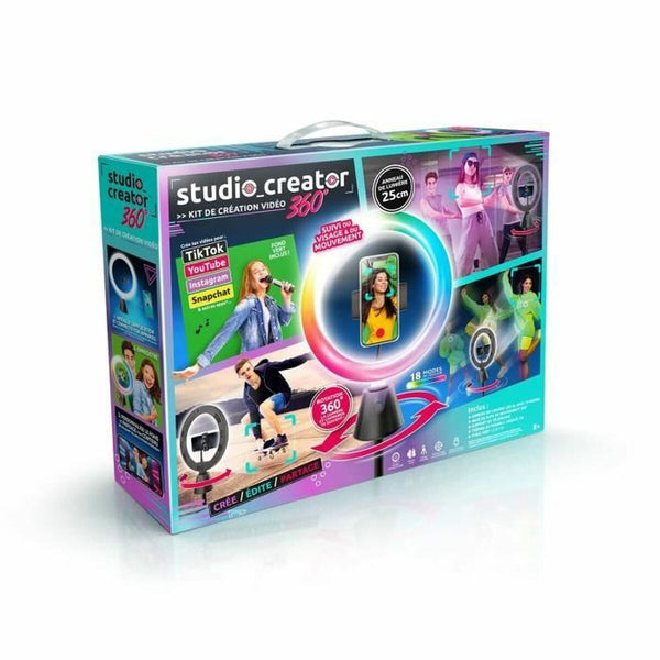 Lichtring für Selfies Canal Toys Studio creator video maker KIT 360º