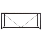 Esstisch Atmosphera Edena natürlich Braun Akazienholz (180 x 90 x 75 cm)