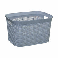 Korb für schmutzige Wäsche 5five Simply Smart Grau Polypropylen 25 L 41,5 x 31,2 x 25,7 cm