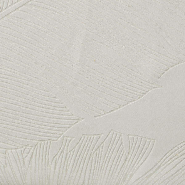 Vorhang Atmosphera Tropical Polyester Weiß (140 x 240 cm)