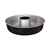 Gebäckbackform Secret de Gourmet Aluminium Ø 25 cm Schwarz