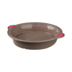 Silikonform mit Griff Secret de Gourmet Braun Silikon 24 cm