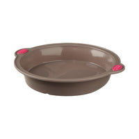 Silikonform mit Griff Secret de Gourmet Braun Silikon 24 cm