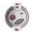 Silikonform mit Griff Secret de Gourmet Braun Silikon 24 cm