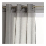Vorhang Atmosphera VISOR TRANSPARENTE Vison Polyester (240 x 140 cm)