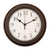 Wanduhr Atmosphera Retro Bunt Ø 22 cm Polypropylen