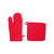 Küchenhandschuh & Grip-Set Atmosphera Rot Baumwolle