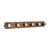 Wandgarderobe Atmosphera Zahlen 6 Aufhänger 66 x 8,5 x 8,8 cm Holz