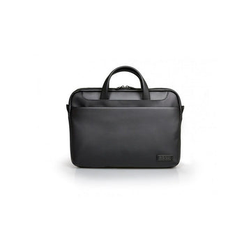 Laptoptasche Port Designs Zurich Toploading Schwarz Schwarzweiß