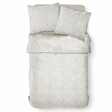 Bettbezug-Set TODAY Mawira Beige 260 x 240 cm Ethnisch