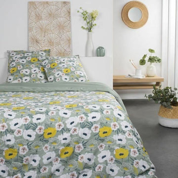 Bettbezug-Set TODAY grün 240 x 220 cm 3 Stücke