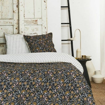 Bettbezug-Set TODAY Marigold Indies Braun 220 x 240 cm