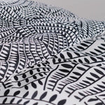 Bettbezug-Set TODAY Weiß Schwarz 240 x 200 cm