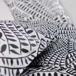 Bettbezug-Set TODAY Weiß Schwarz 260 x 240 cm