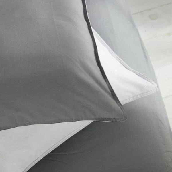 Bettbezug-Set TODAY Hellgrau King size 240 x 260 cm