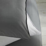 Bettbezug-Set TODAY Hellgrau King size 240 x 260 cm
