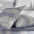 Bettbezug-Set TODAY Blau King size 220 x 240 cm 3 Stücke