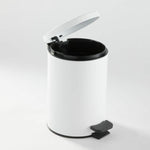 Papierkorb mit Pedal TODAY UTILITY Weiß 3 L 17 x 25 cm