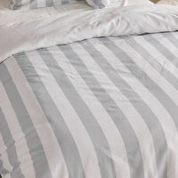 Bettbezug-Set TODAY Weiß Grau King size 220 x 240 cm