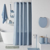 Duschvorhang TODAY Blau Polyester 180 x 200 cm (12 Stück)
