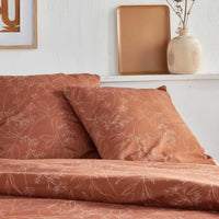 Bettbezug-Set TODAY Orange King size 2 Stücke