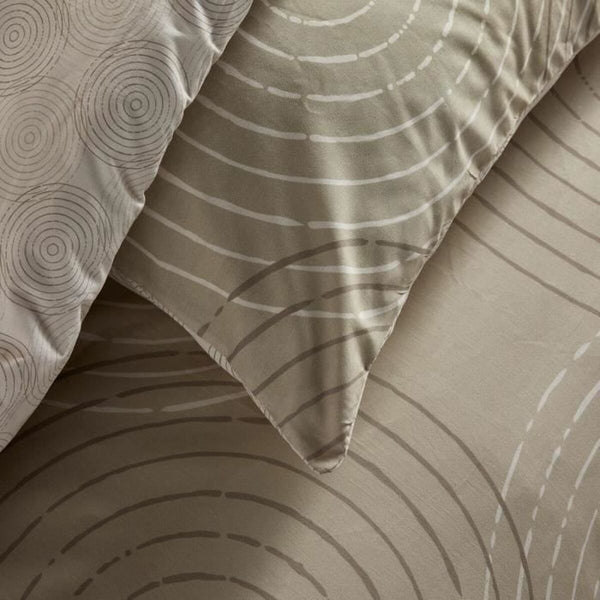 Bettbezug-Set TODAY Beige King size 2 Stücke