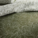 Bettbezug-Set TODAY grün Vert King size 2 Stücke