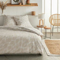 Bettbezug-Set TODAY Beige King size 2 Stücke