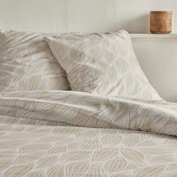 Bettbezug-Set TODAY Beige King size 2 Stücke