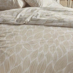 Bettbezug-Set TODAY Beige King size 2 Stücke