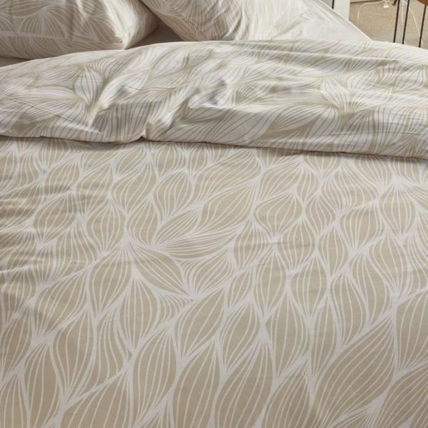 Bettbezug-Set TODAY Beige King size 2 Stücke