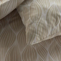 Bettbezug-Set TODAY Beige King size 2 Stücke