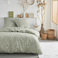 Bettbezug-Set TODAY grün Vert King size 2 Stücke