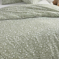 Bettbezug-Set TODAY grün Vert King size 2 Stücke