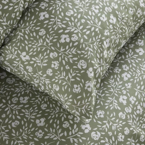 Bettbezug-Set TODAY grün Vert King size 2 Stücke