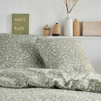 Bettbezug-Set TODAY grün Vert King size 2 Stücke
